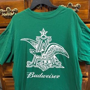 Budweiser Emerald Green Short Sleeve Tee